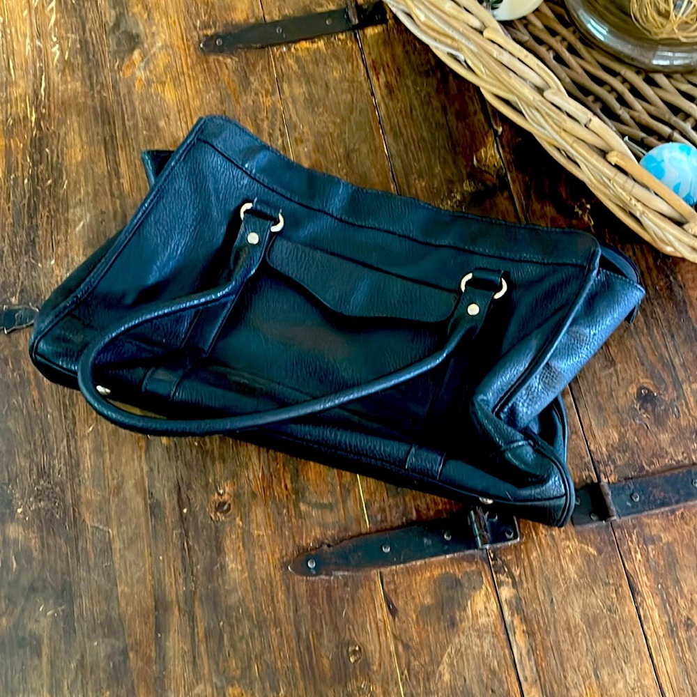 Merona leather work bag